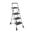 3 Step Steel Work Platform with 225 lb Weight Capacity For Sale