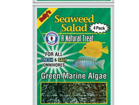 San Francisco Bay Brand Seaweed Salad Fish Food 1 Each 12 g, 4 Count by San Francisco Bay Brand For Cheap