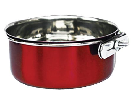 A & E Cages Coop Cup with Ring & Bolt Red, 1 Each 10 Oz by A&E Cage Company For Cheap