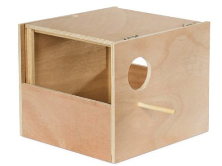 A & E Cages Nest Box Cockatiel, 1 Each 11.5In X 12.25In X 9.875 in by A&E Cage Company Supply