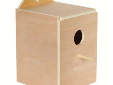 A & E Cages Nest Box Parakeet, 1 Each 7In X 6.875In X And 8.5 in by A&E Cage Company Online Sale