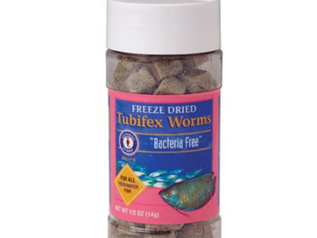 San Francisco Bay Brand Bacteria Free Tubifex Worms Freeze Dried Fish Food 1 Each 0.5 Oz by San Francisco Bay Brand Online