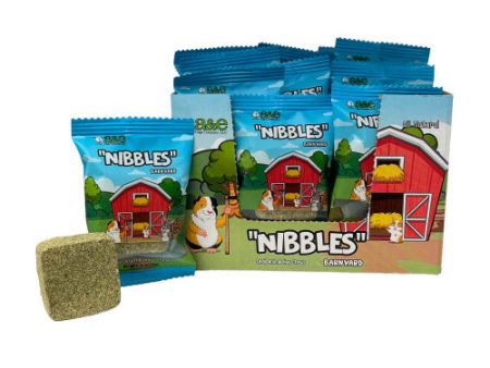 A & E Cages Barnyard Nibbles Hay Chew Small Animal Bites Round, 32ea 32Pc Display (Count of 32) by A&E Cage Company Cheap