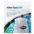 Seachem Laboratories Welded Filter Sock with Plastic Collar White, 1 Each 4In X 12 in, Small by Seachem Hot on Sale