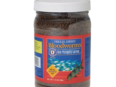 San Francisco Bay Brand Bloodworms Freeze Dried Fish Food 1 Each 1.75 Oz by San Francisco Bay Brand Online Hot Sale