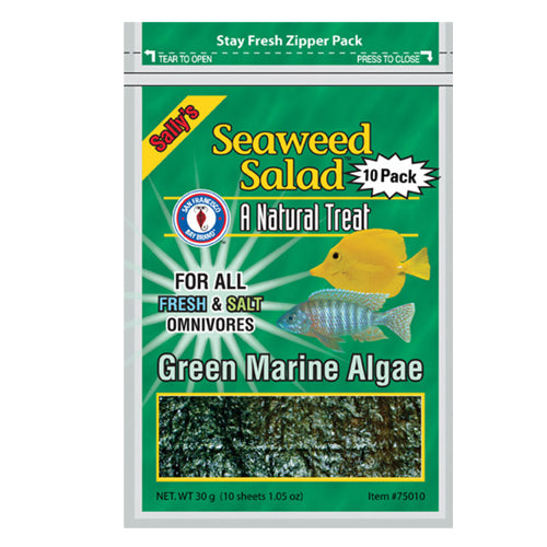 San Francisco Bay Brand Seaweed Salad Fish Food 1 Each 30 g, 10 Count by San Francisco Bay Brand Cheap