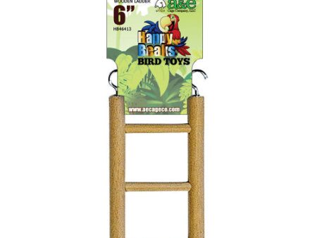 A & E Cages Happy Beaks Small Ladder Bird Toy 1 Each 6 in by A&E Cage Company For Cheap