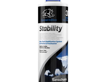 Seachem Laboratories Stability Biological Water Conditioner 1 Each 325Ml 11Oz Bonus Size by Seachem Supply